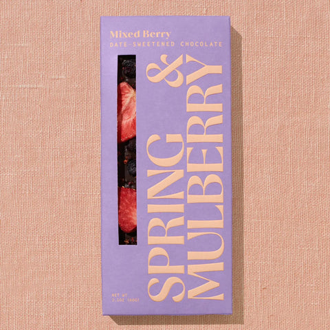 Spring + Mulberry Chocolate