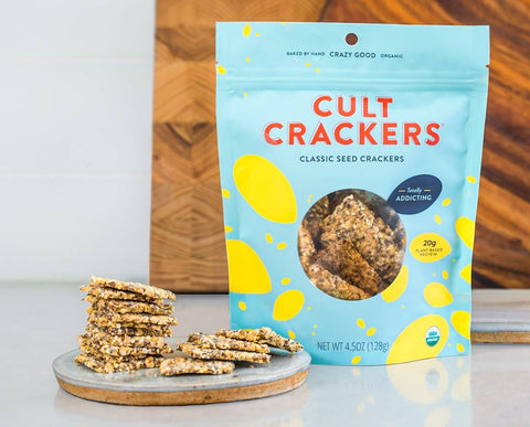 Classic Seed Crackers Gluten Free Organic Snacks