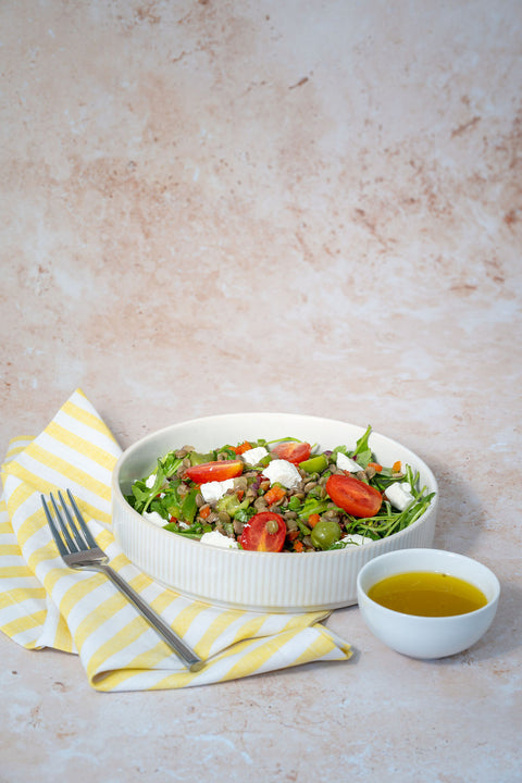 Greek Lentil & Feta Salad
