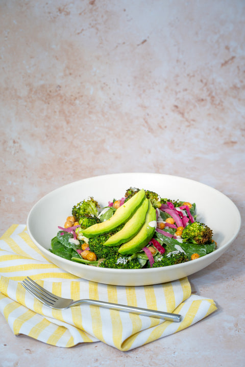 Roast Broccoli & Tahini Salad