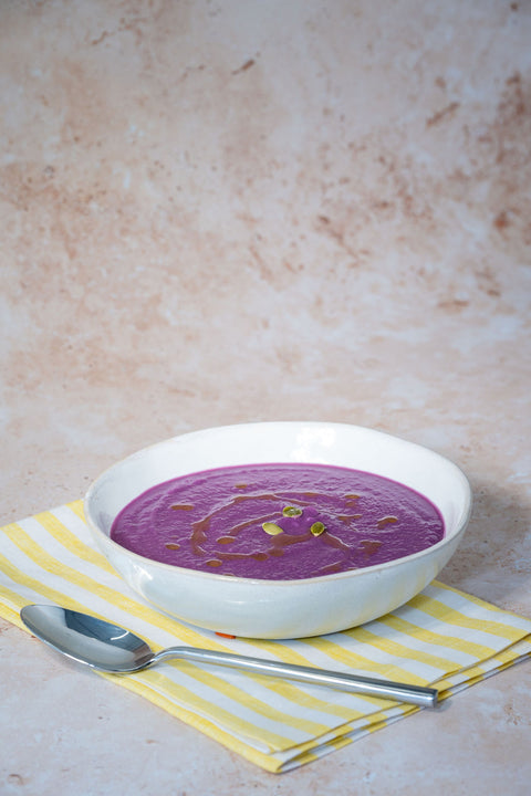 Purple Sweet Potato Soup