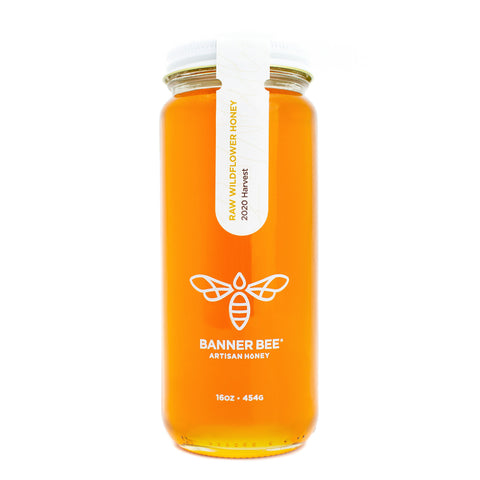 Liquid Raw Wildflower Honey
