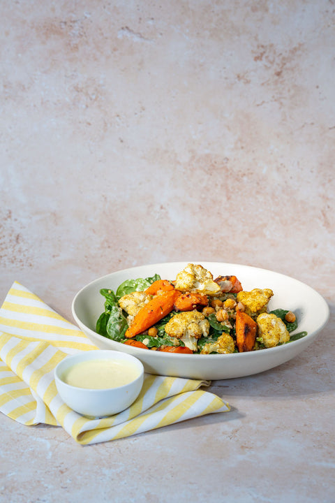 Moroccan Roast Cauliflower Bowl