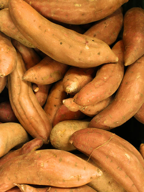 Roast Sweet Potatoes and Greens
