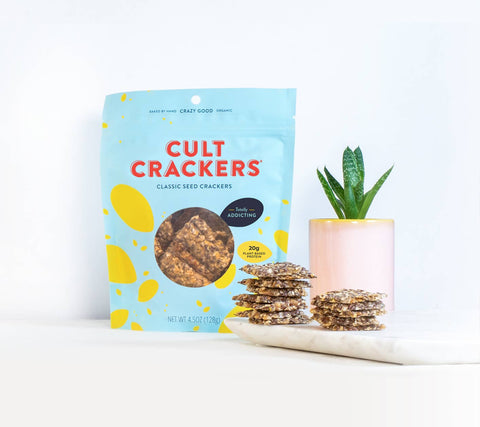 Classic Seed Crackers Gluten Free Organic Snacks