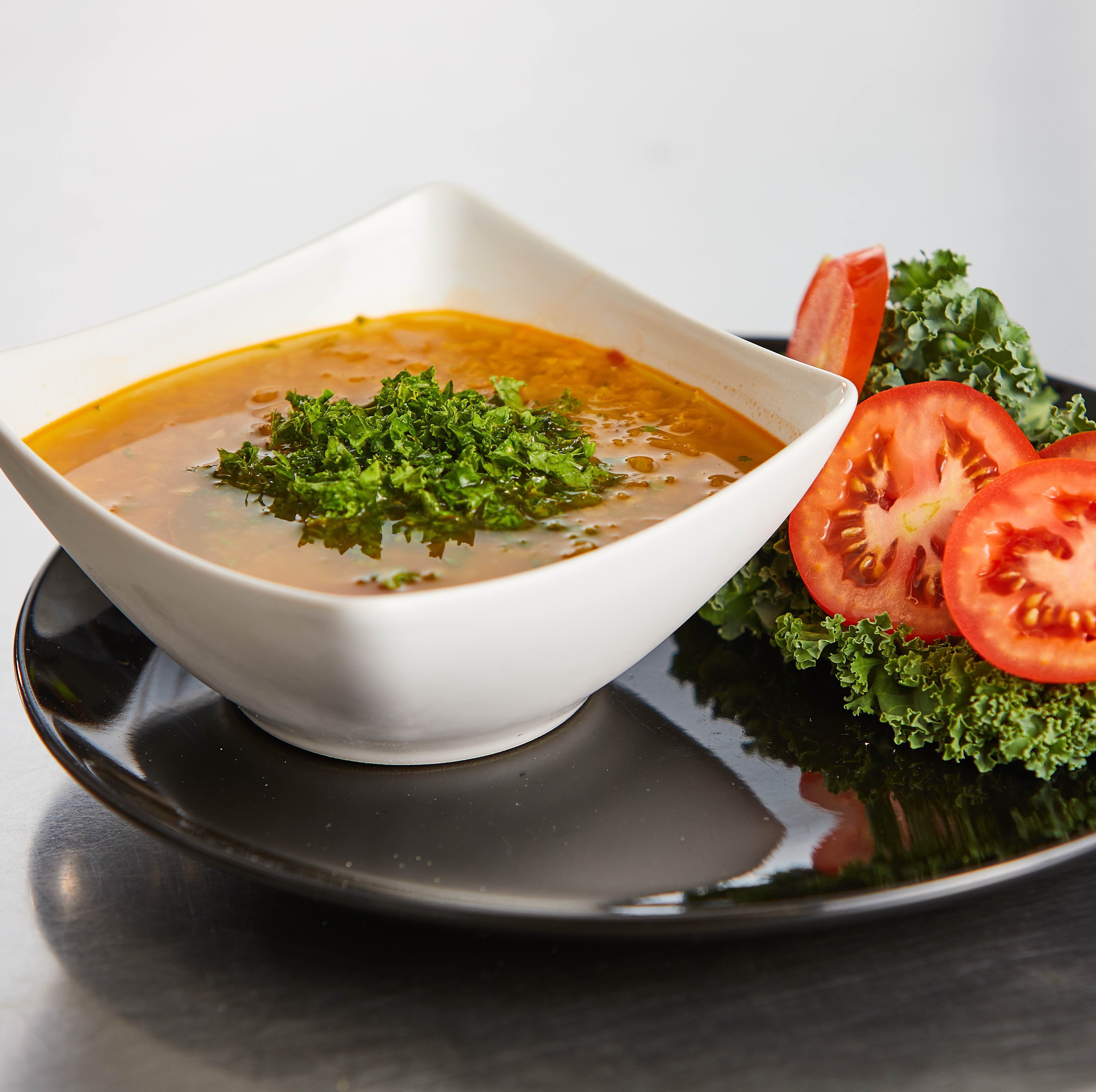 Organic Lentil Vegetable with Kale Soup