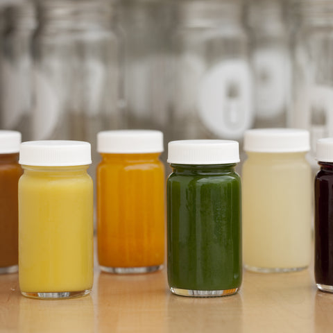 turmeric, kale, ginger, lemon, beet, detox shot.  